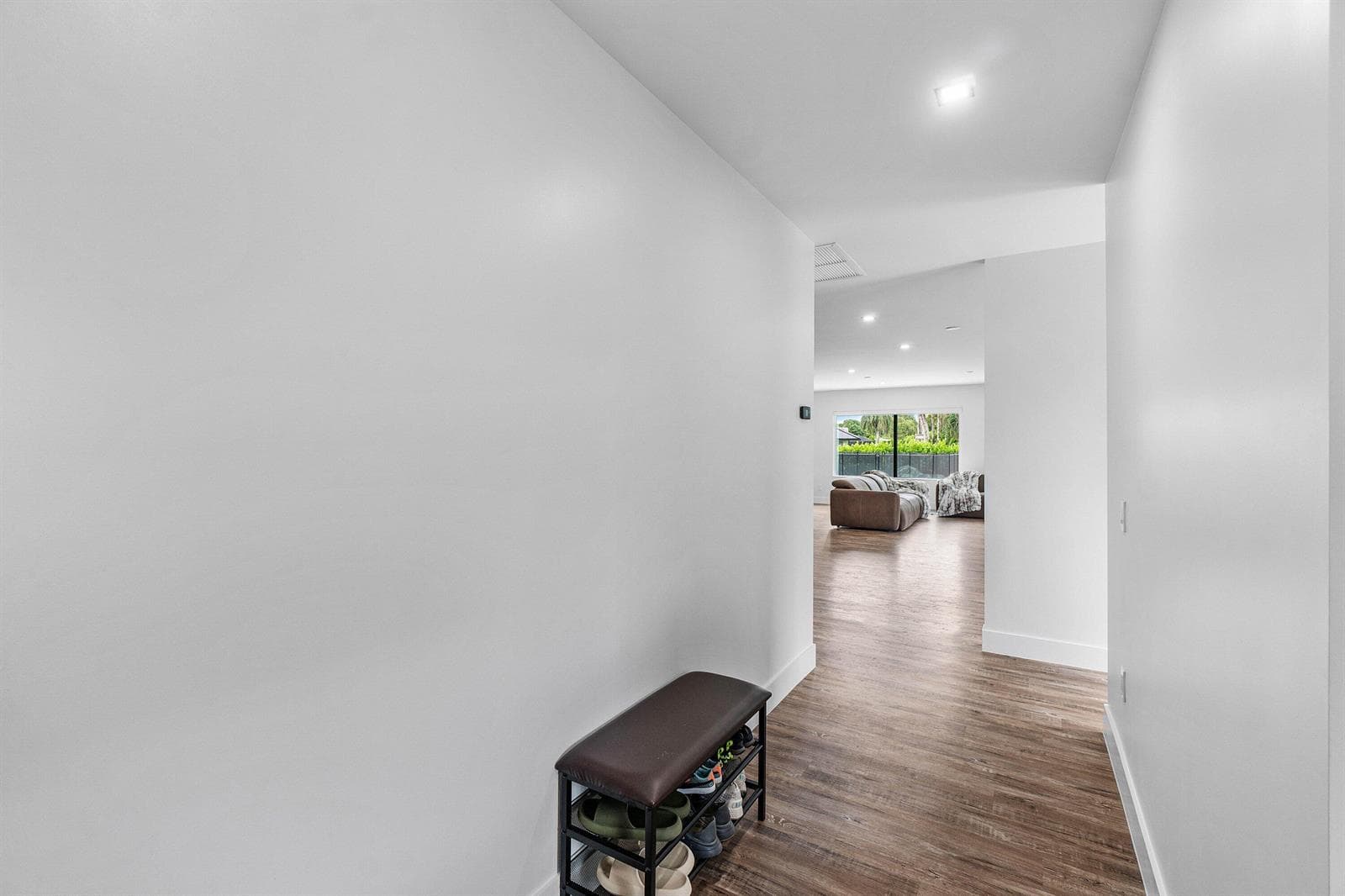 Hall from garage to house
