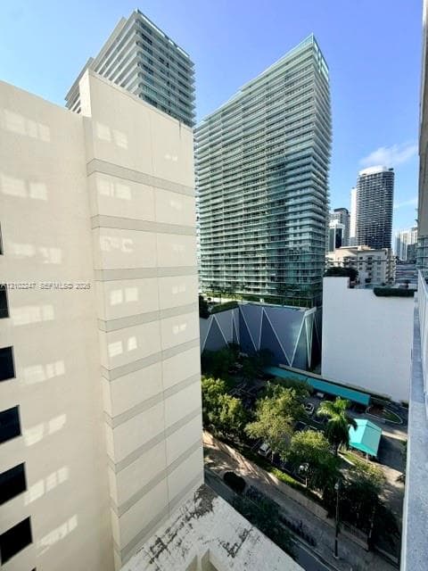 High-rise exterior view