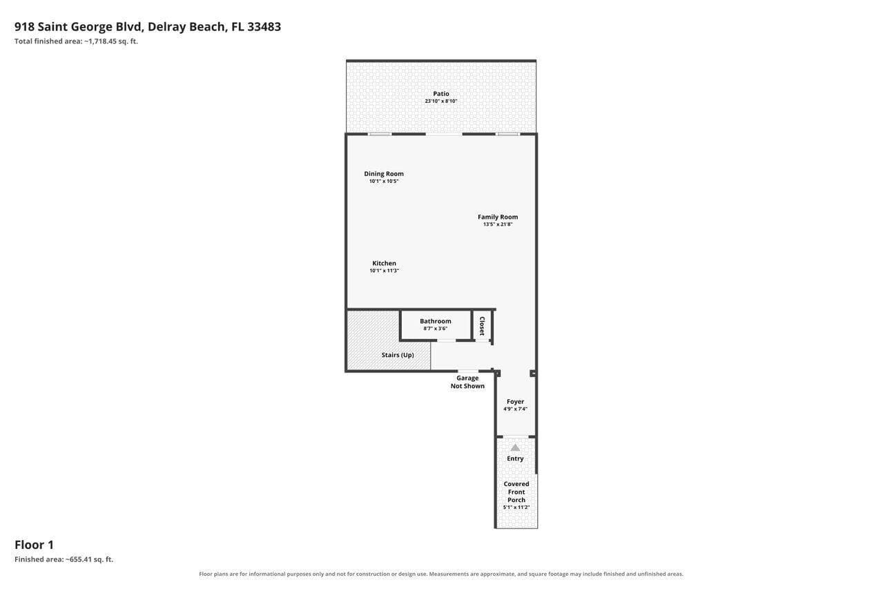 Floorplan 1st fl