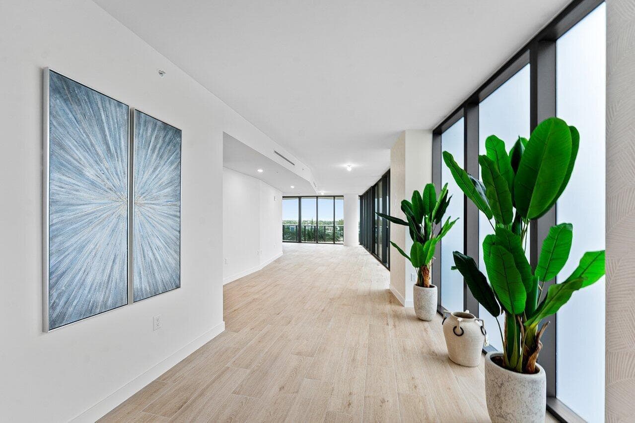 Condo entrance