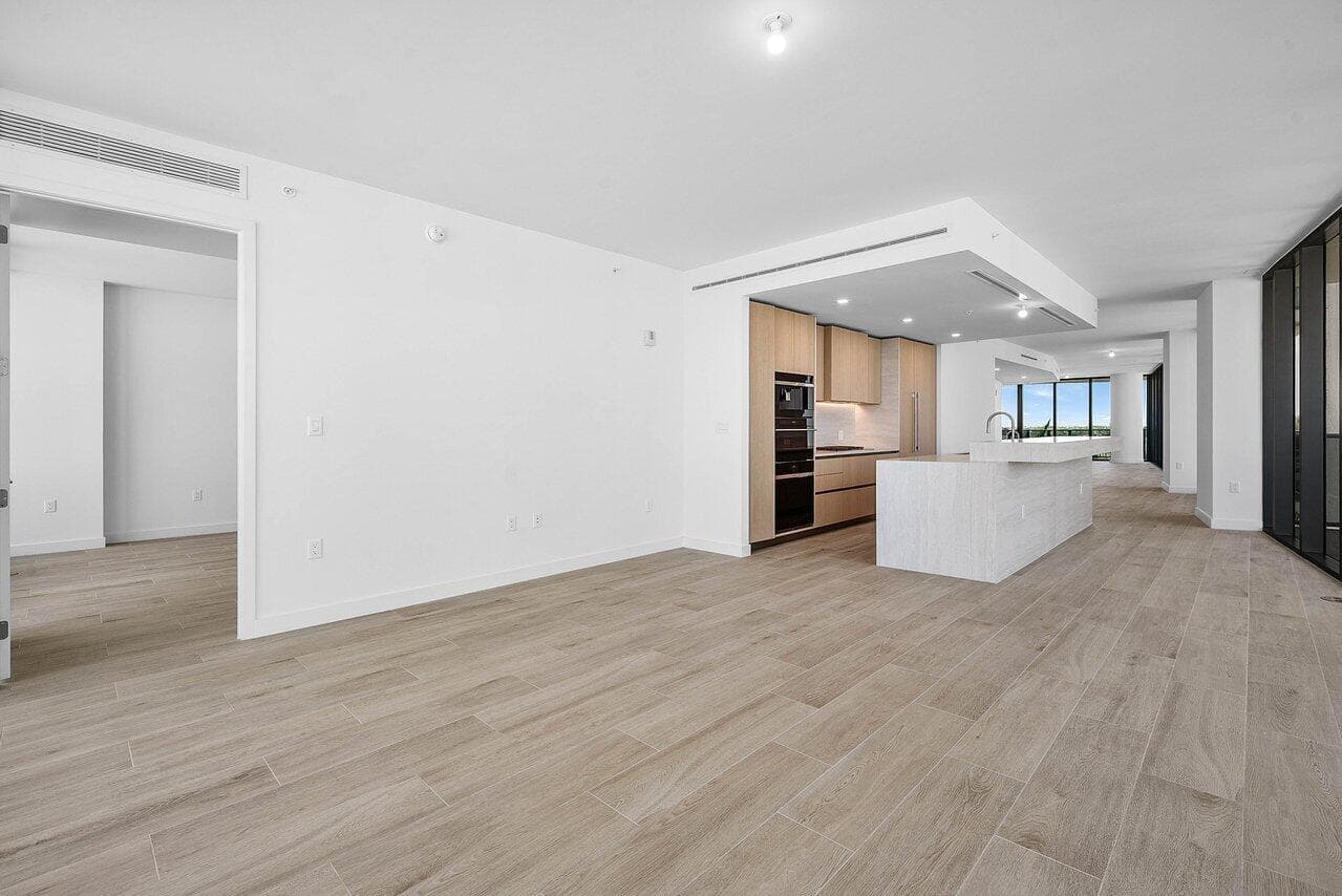 View from living area
