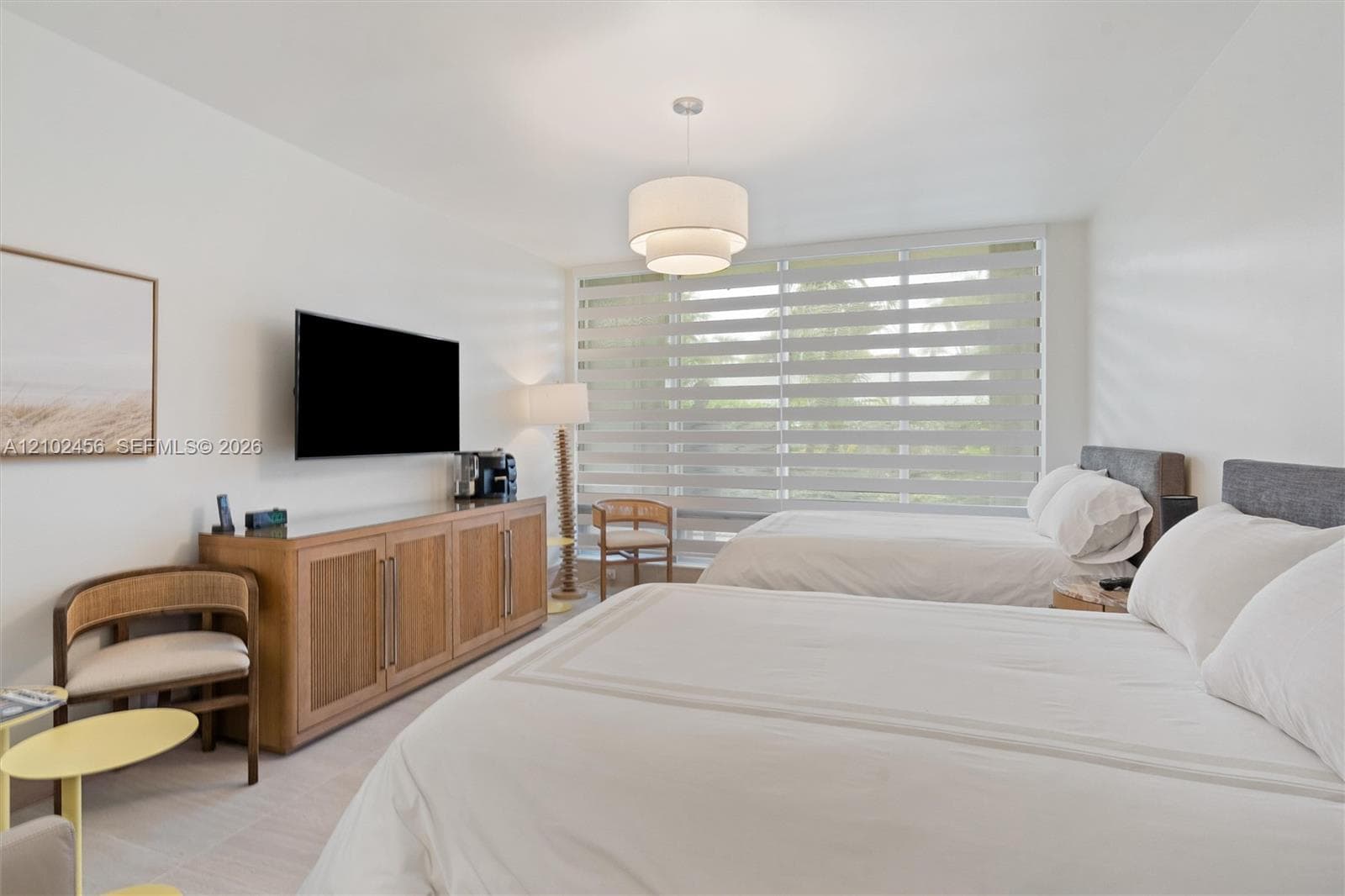 Brand new guest rooms featuring the new design
