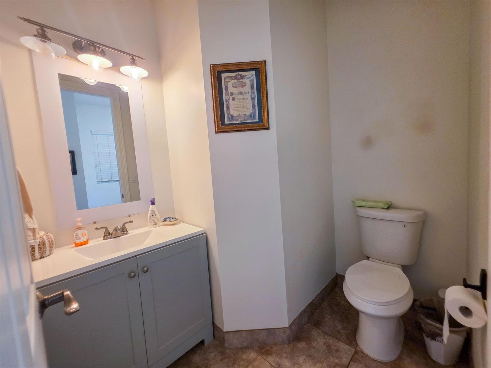 Downstairs bathroom