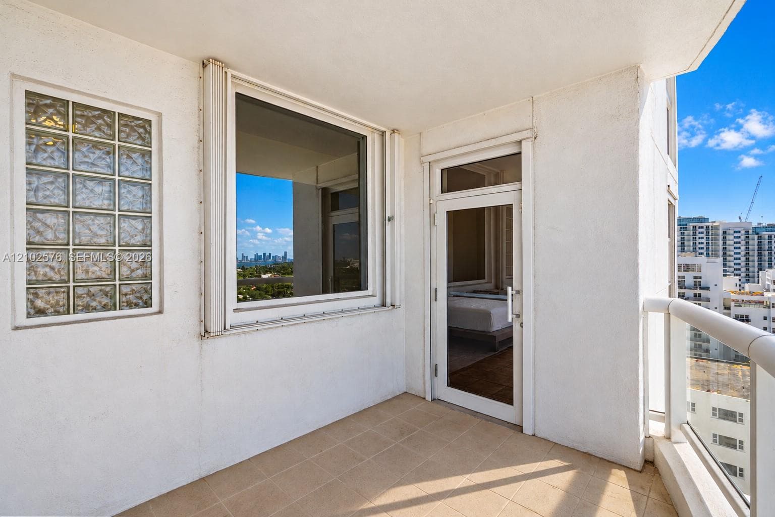 Primary bedroom balcony