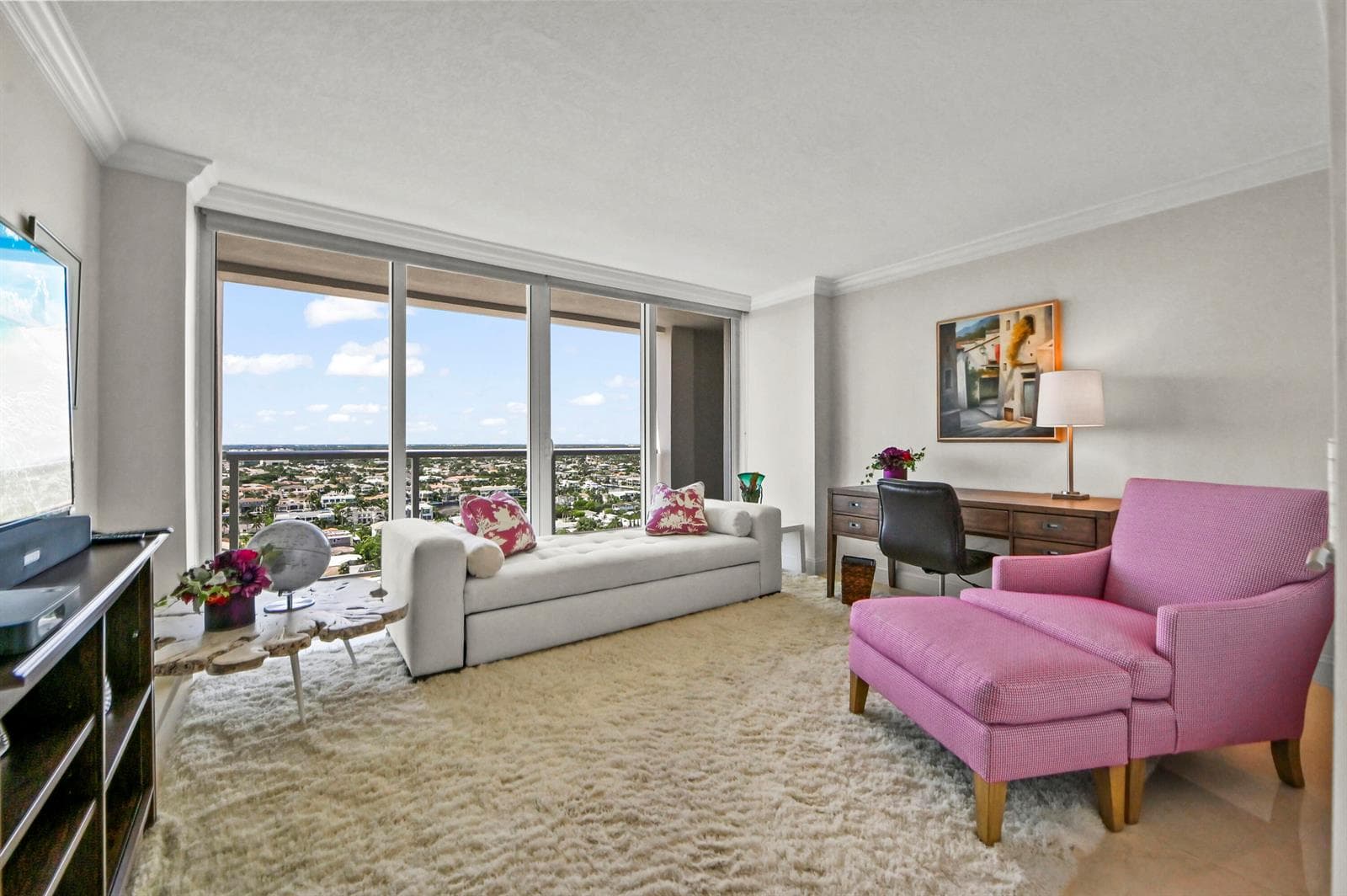 Guest Bedrrom with City Views