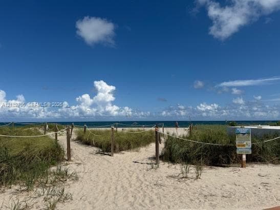 Beach access across the street