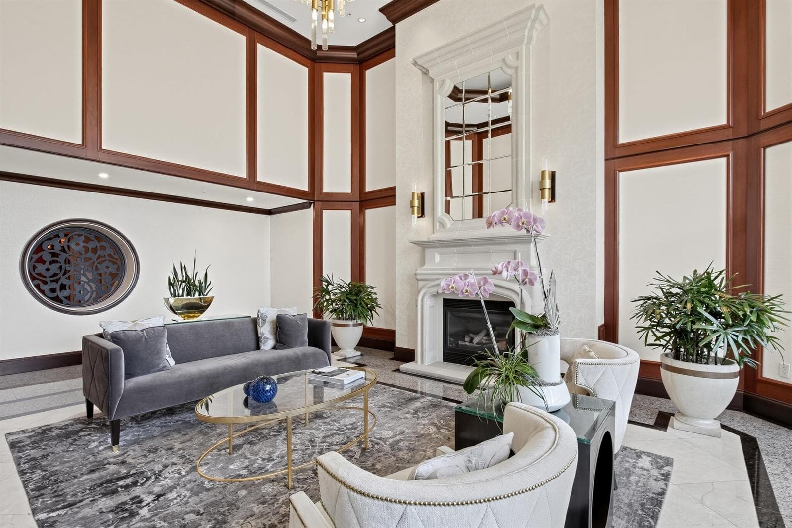 1 of 2 Lounges off Lobby
