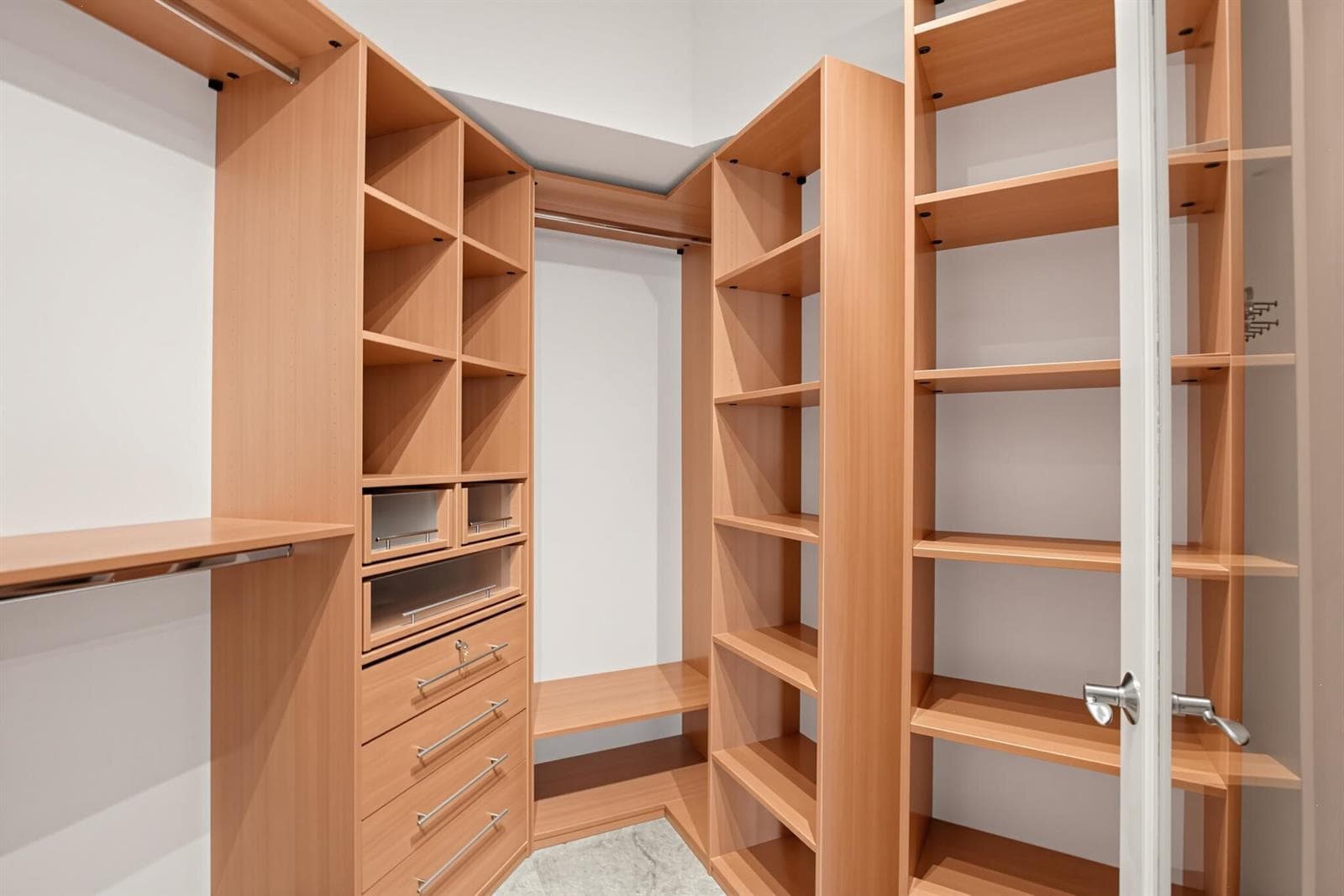 Custom Built Walk-in Closet