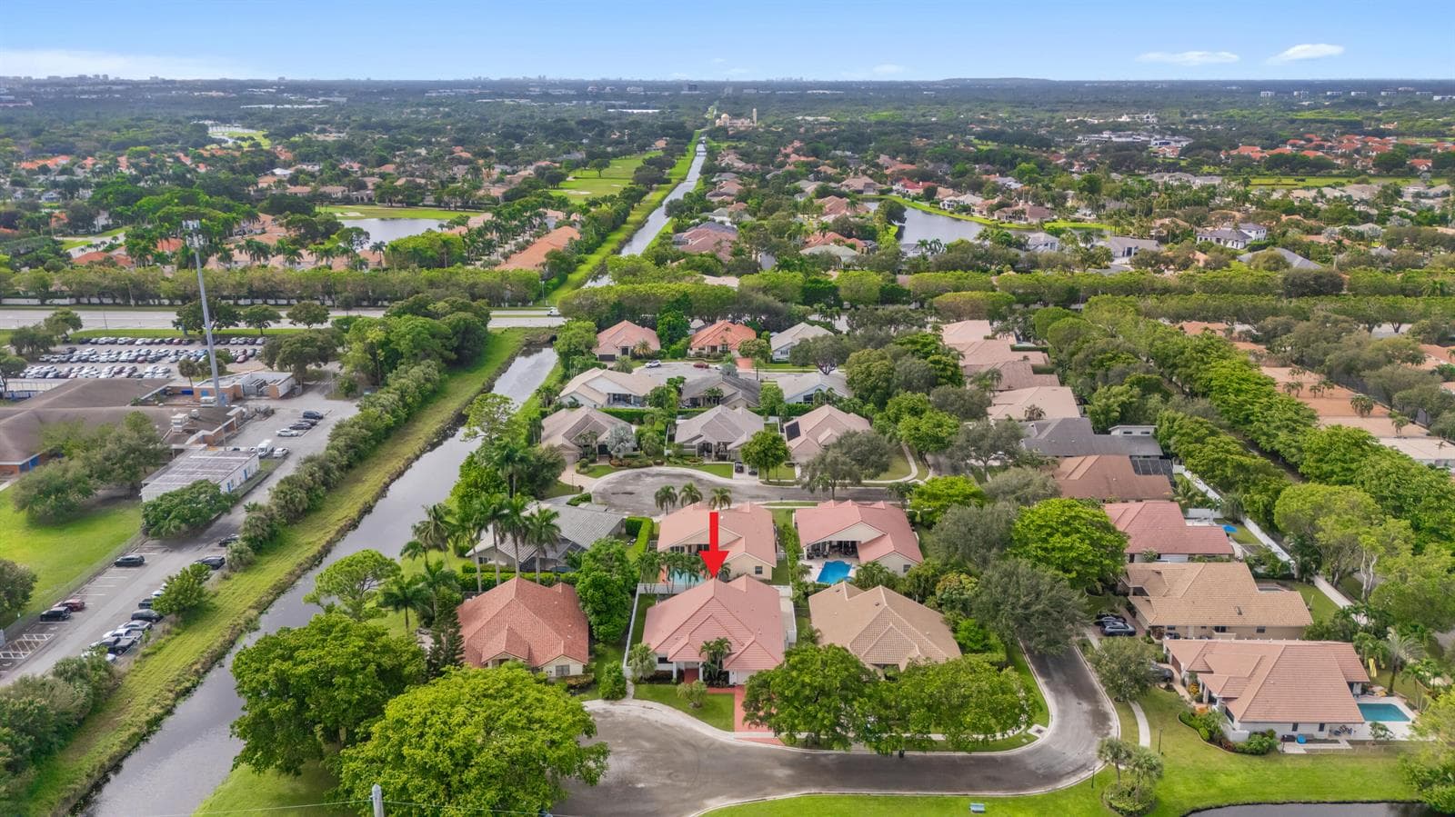 Aerial Neighborhood View
