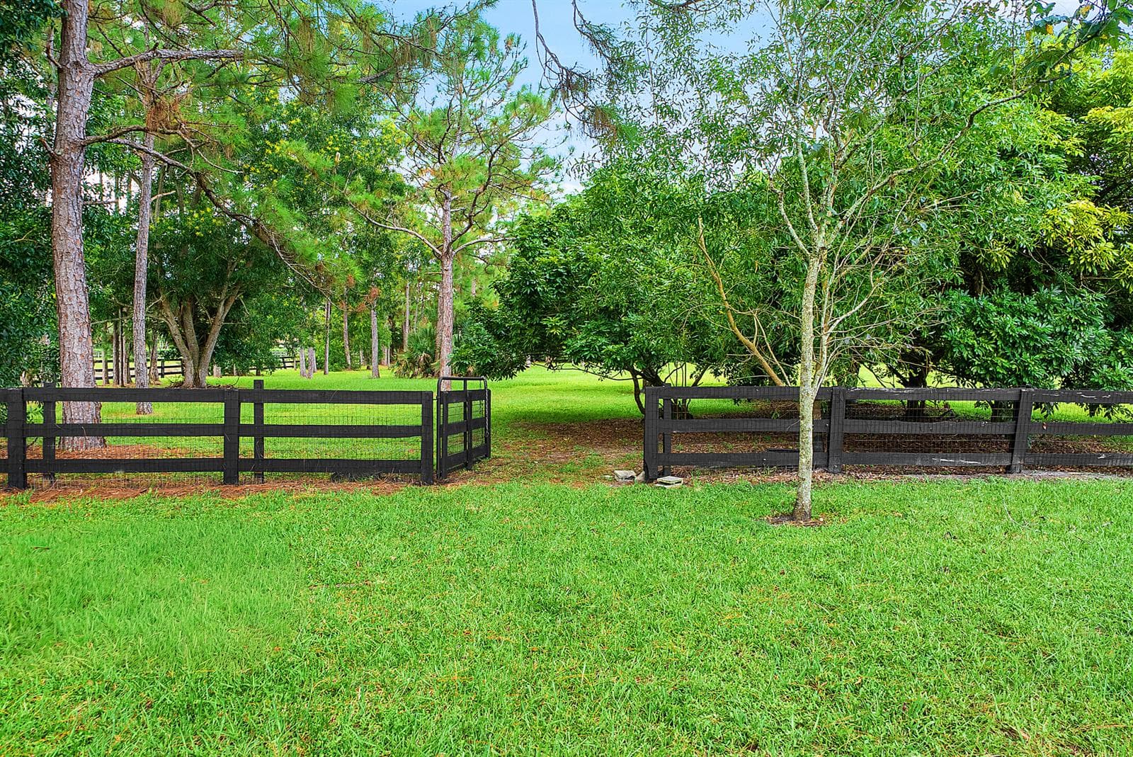Access to back lot