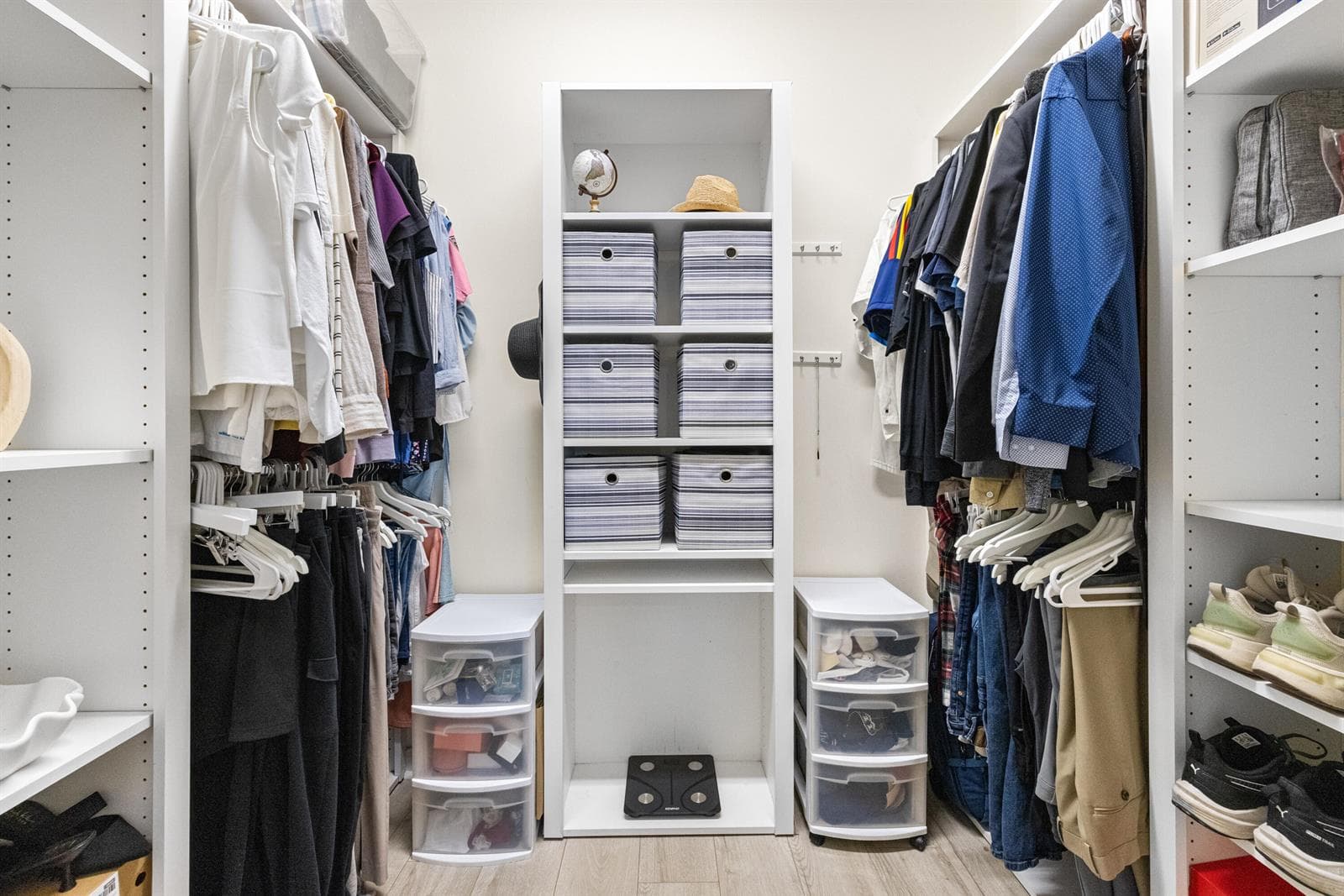 Primary bedroom closet