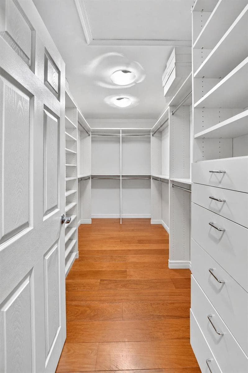 Primary Walk In Closet