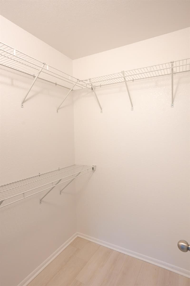 Walk in closet