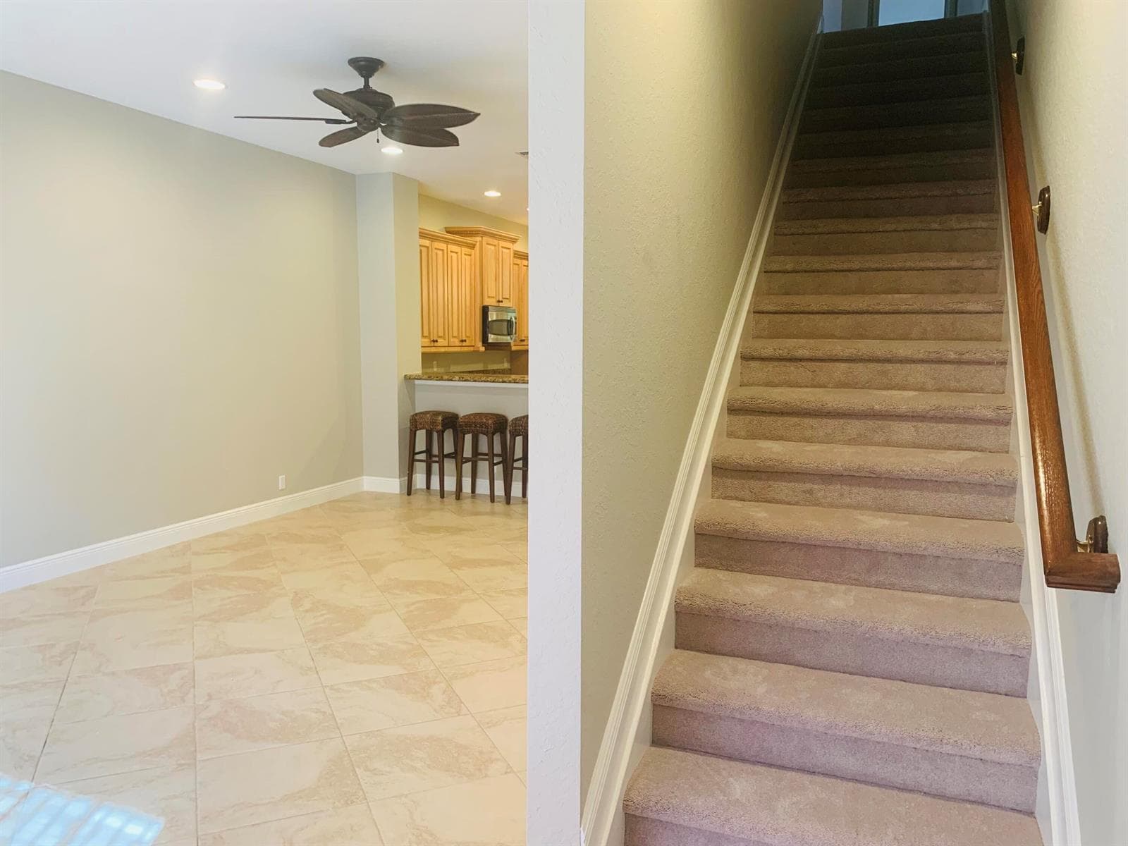 Stairs to 2nd floor