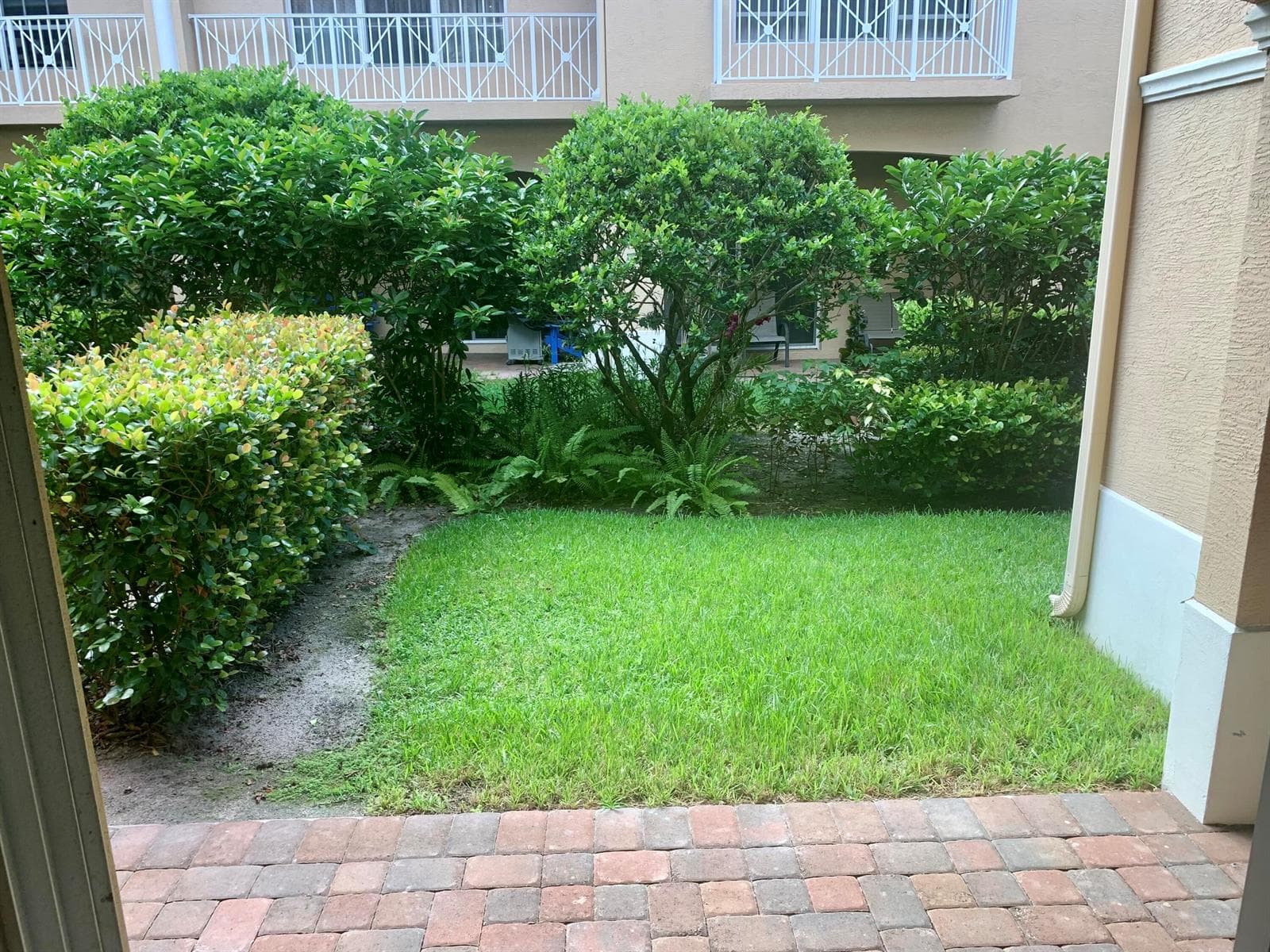 Covered patio