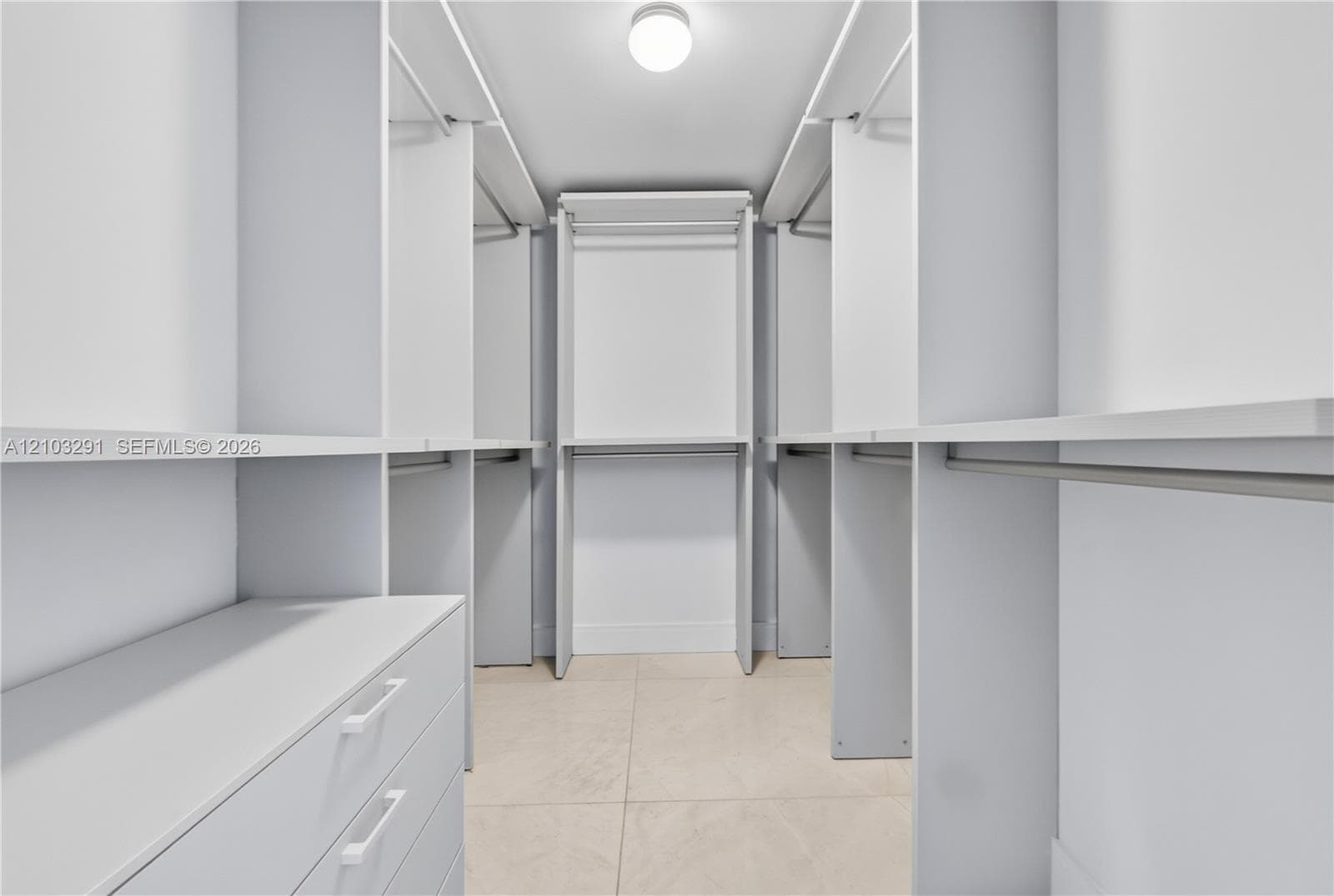 3rd bedroom walk in closet