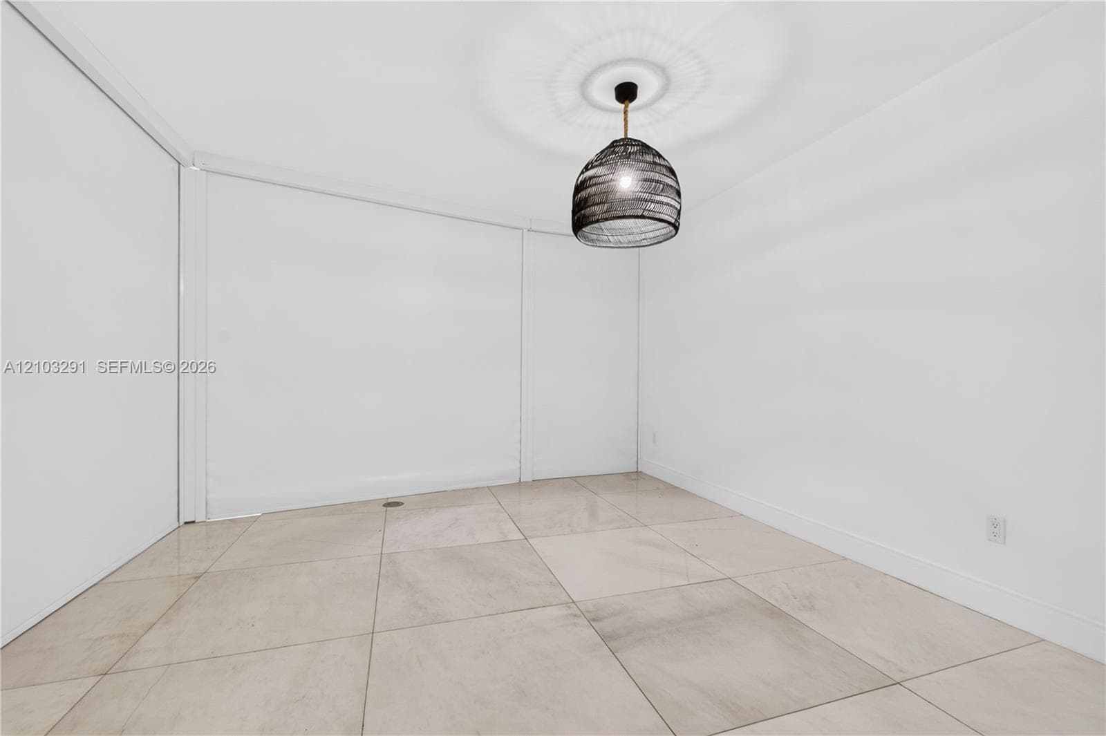master bedroom with electric blackouts