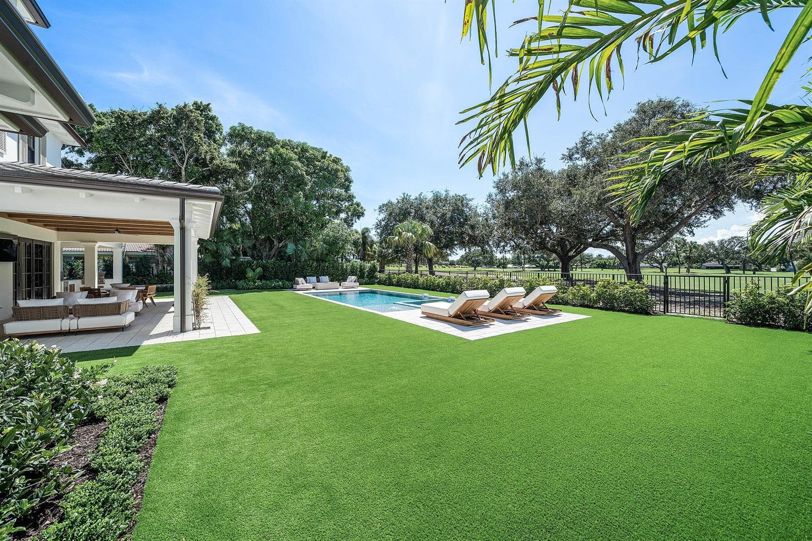 Turf Backyard