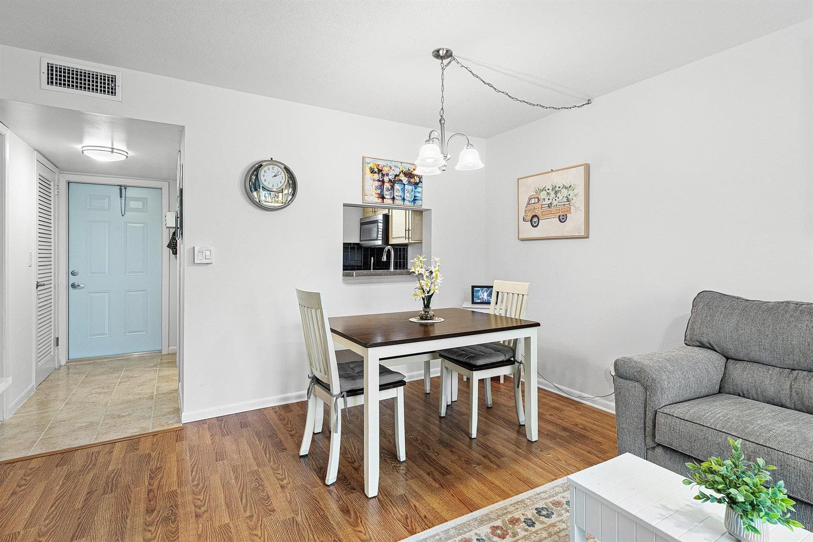Dining/Kitchen/Foyer