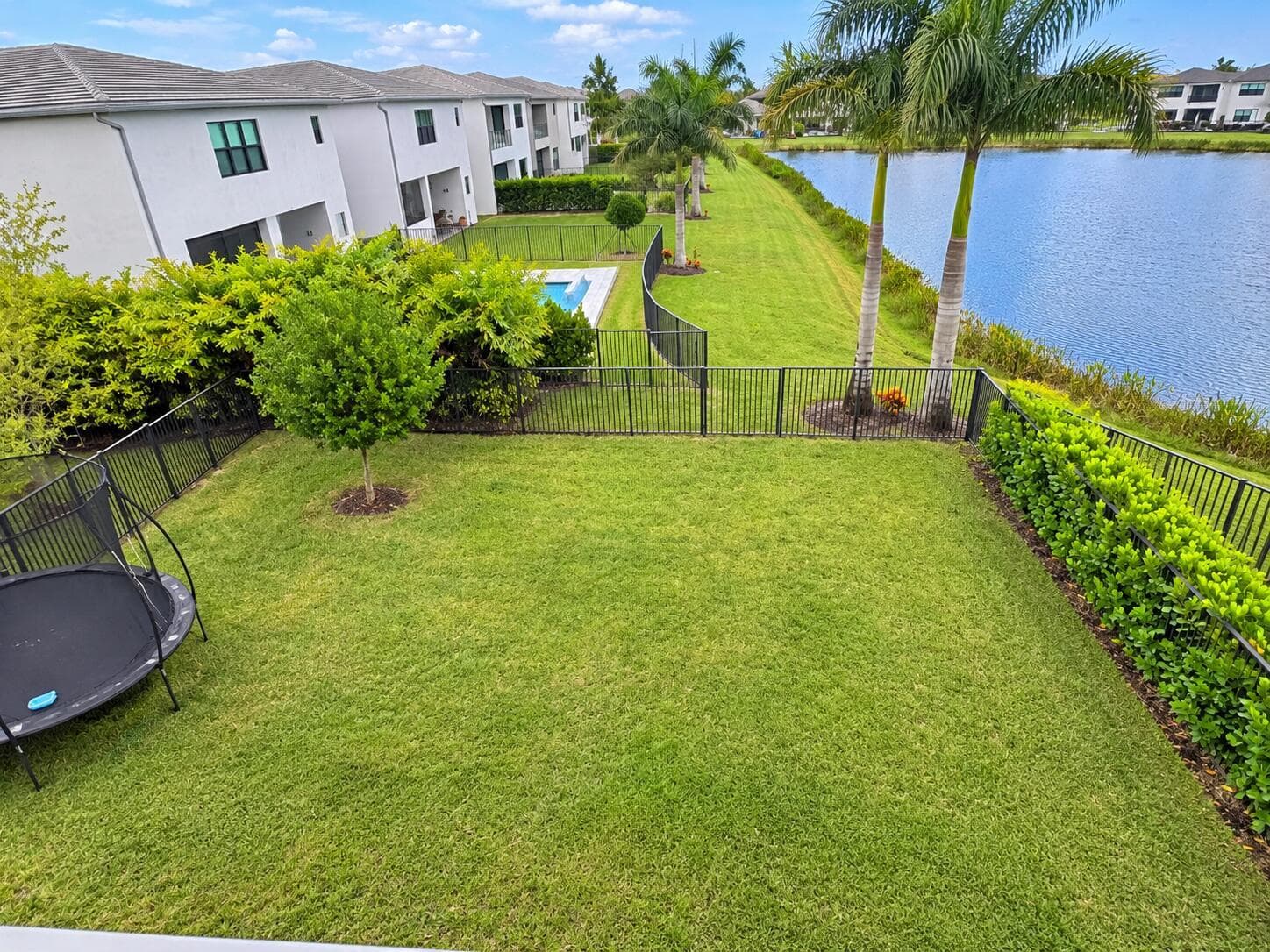 Elevated Backyard Lakeside View