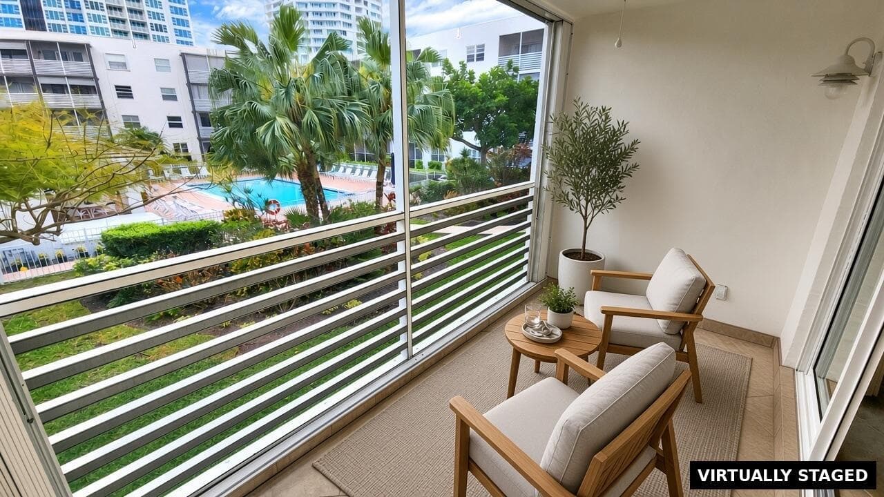 - Virtually Staged Patio