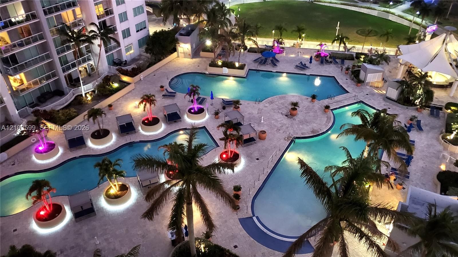 gorgeous pools downstairs