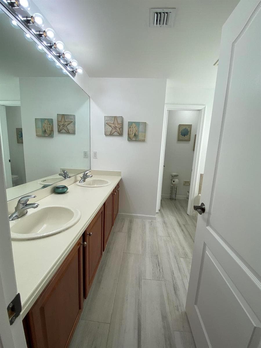 Master bathroom