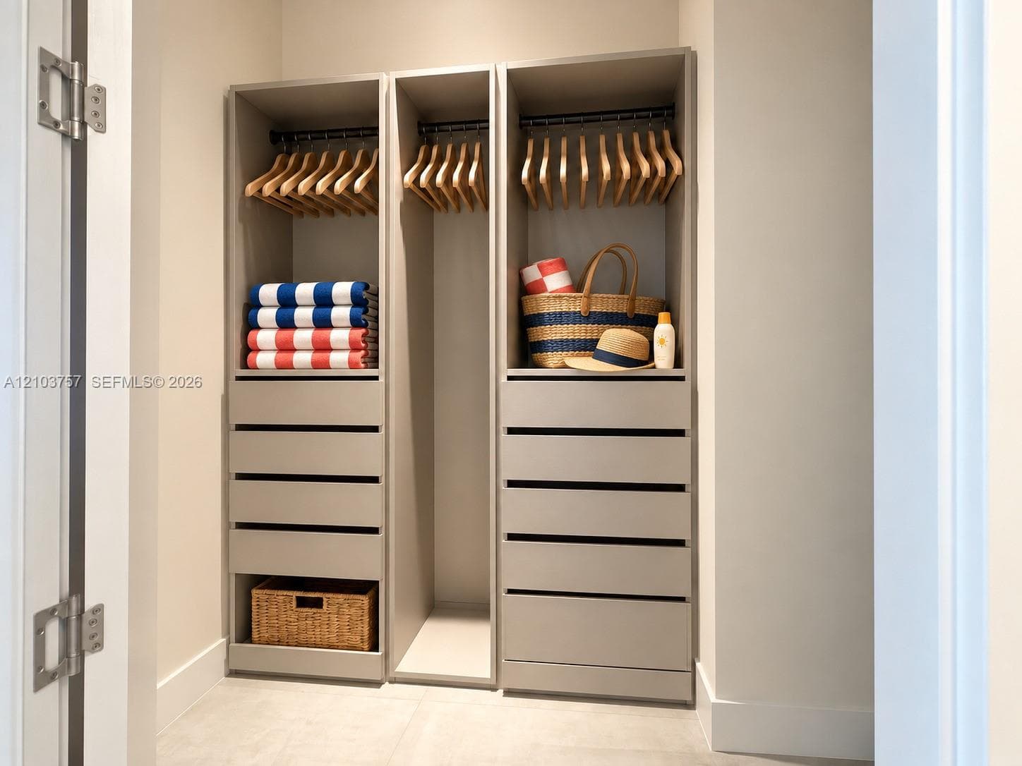 Master closet