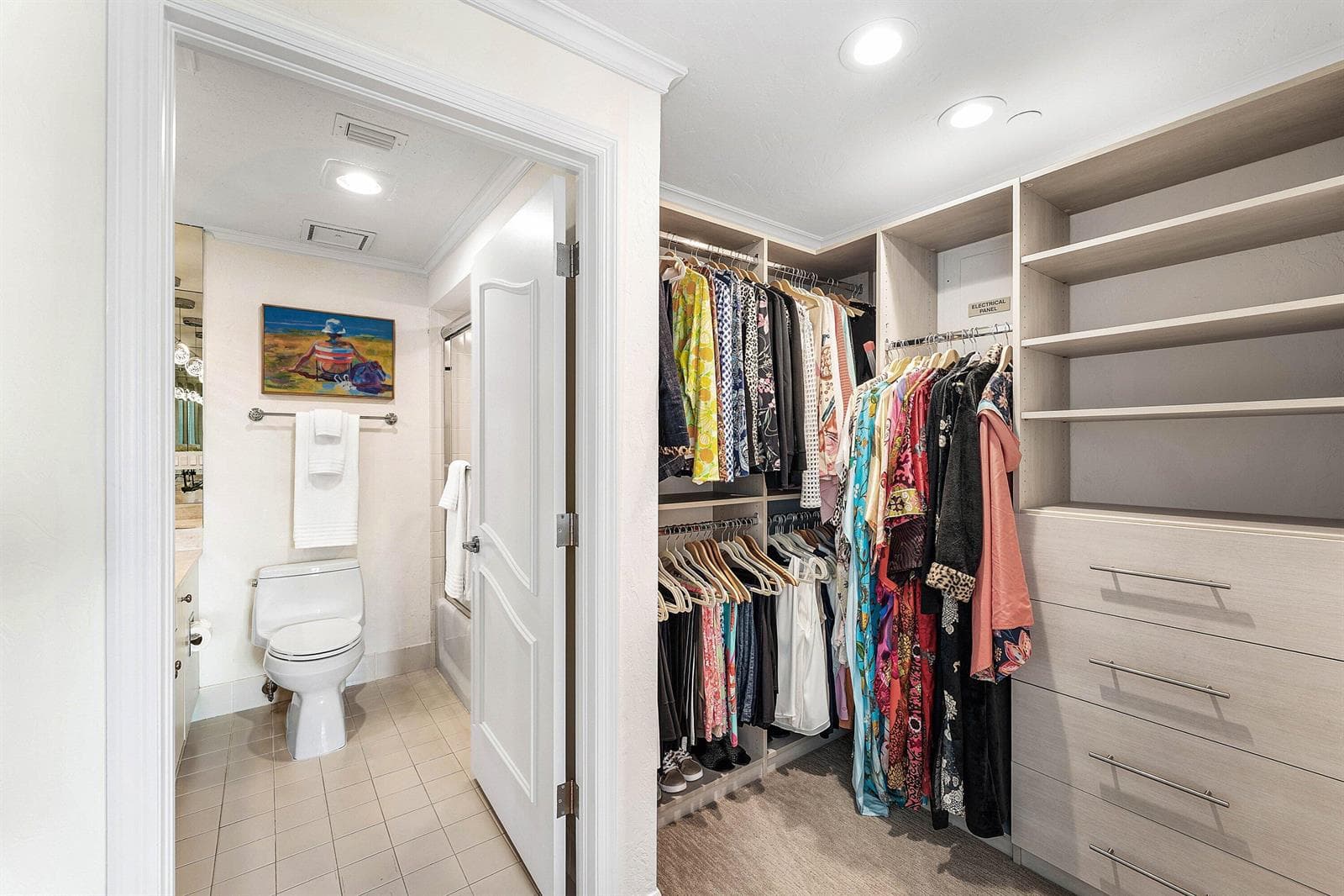 Bedroom #2 Closet/Bath