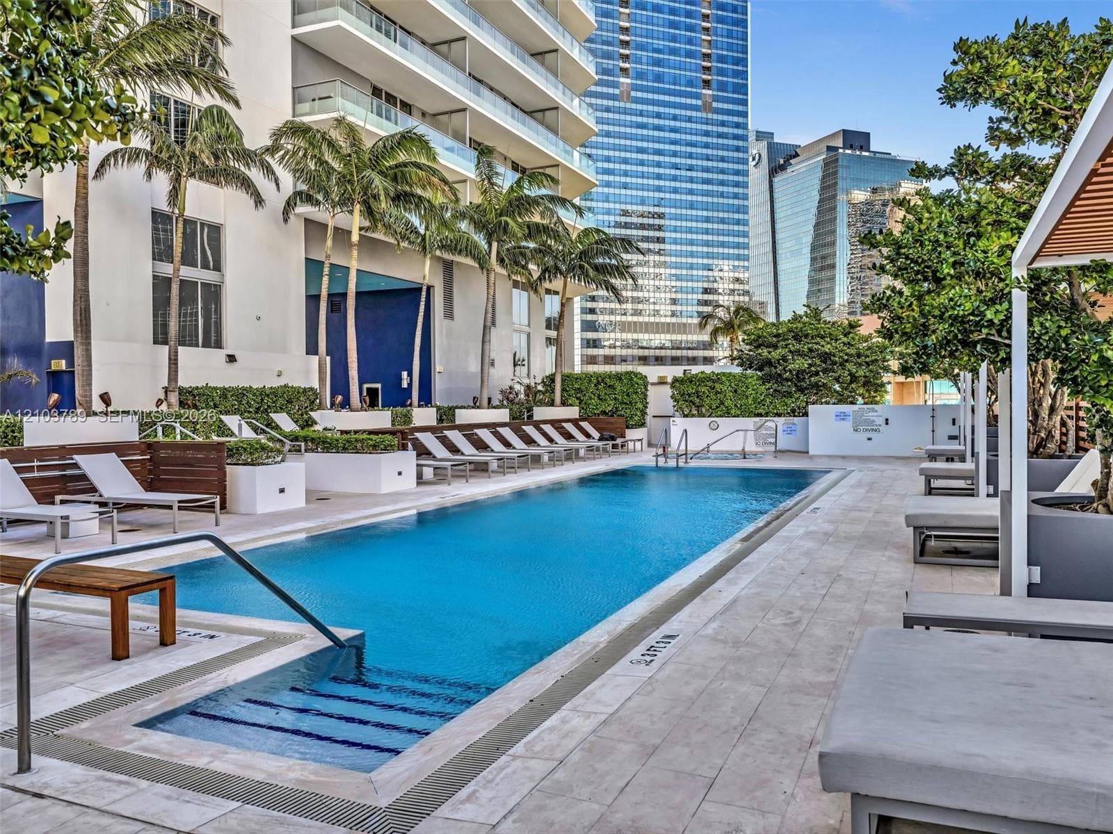 heated pool