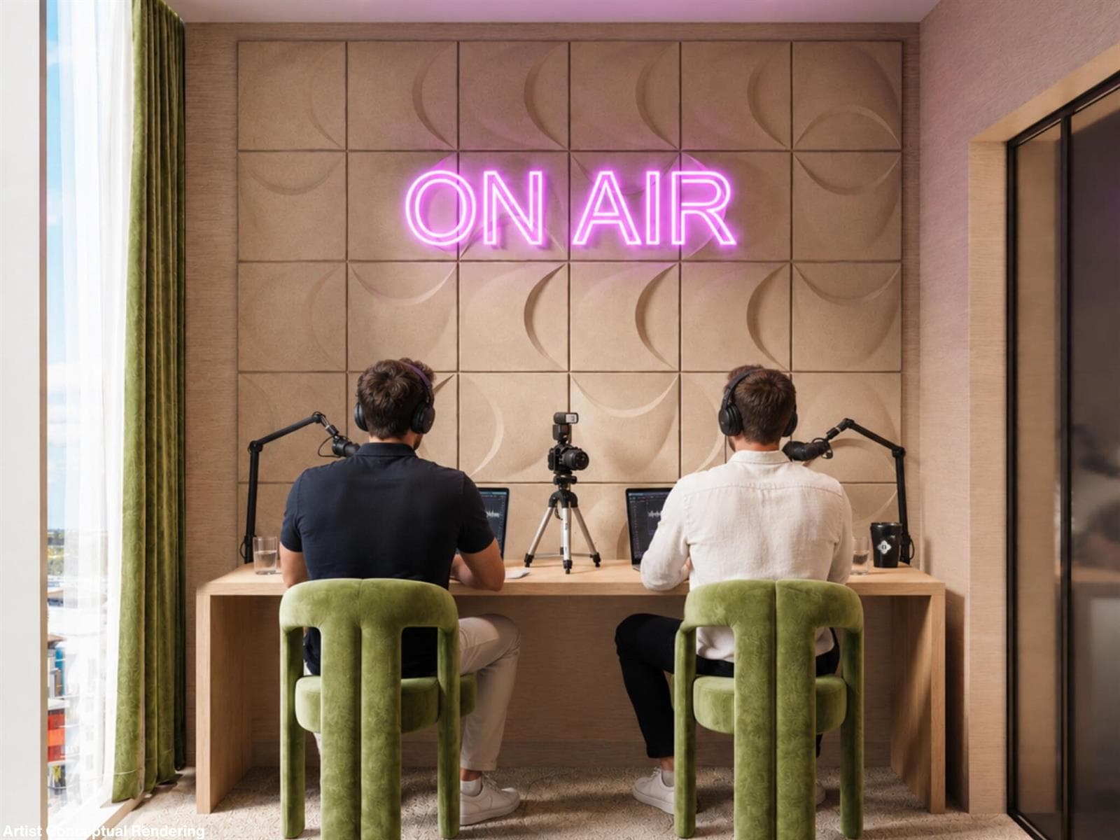 Podcast Recording Room