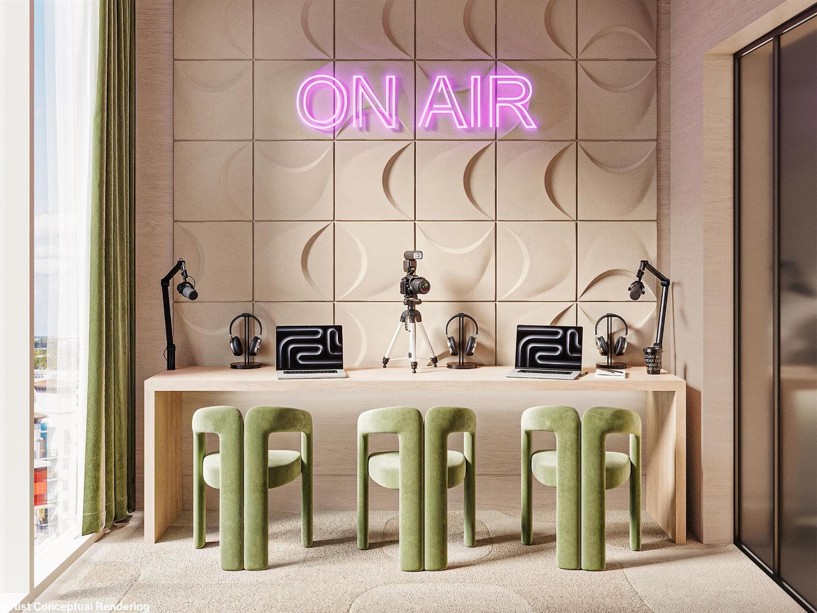 Podcast Recording Room
