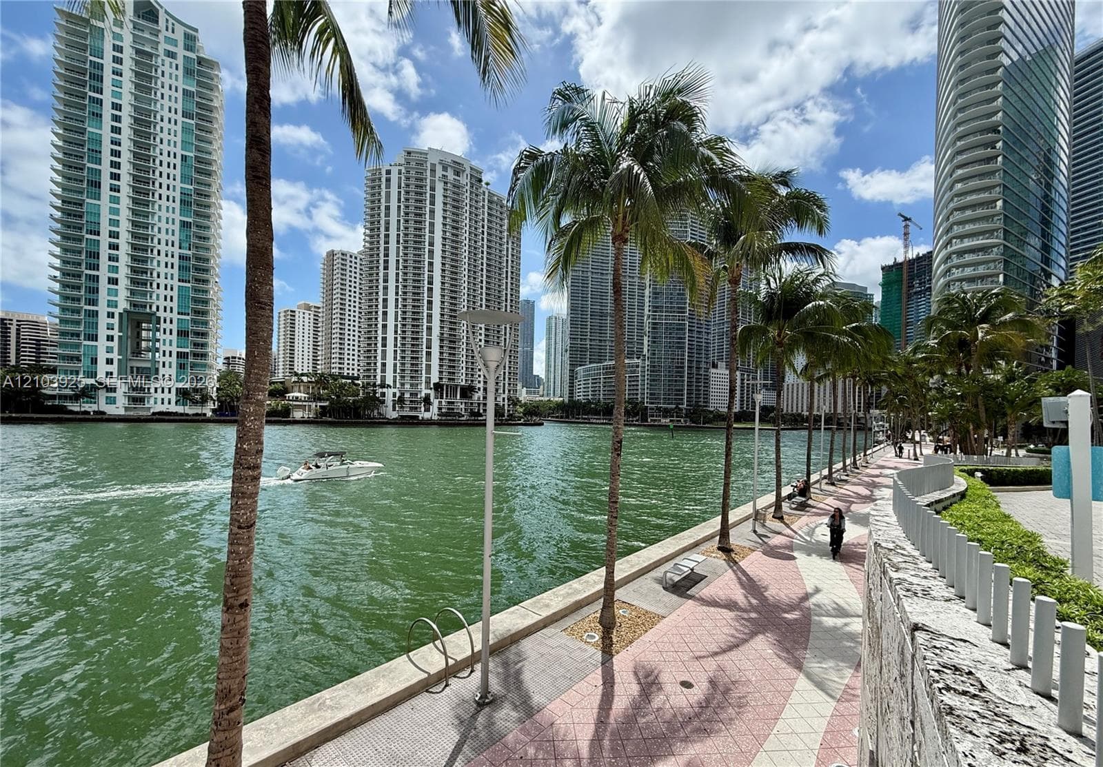 Waterfront promenade