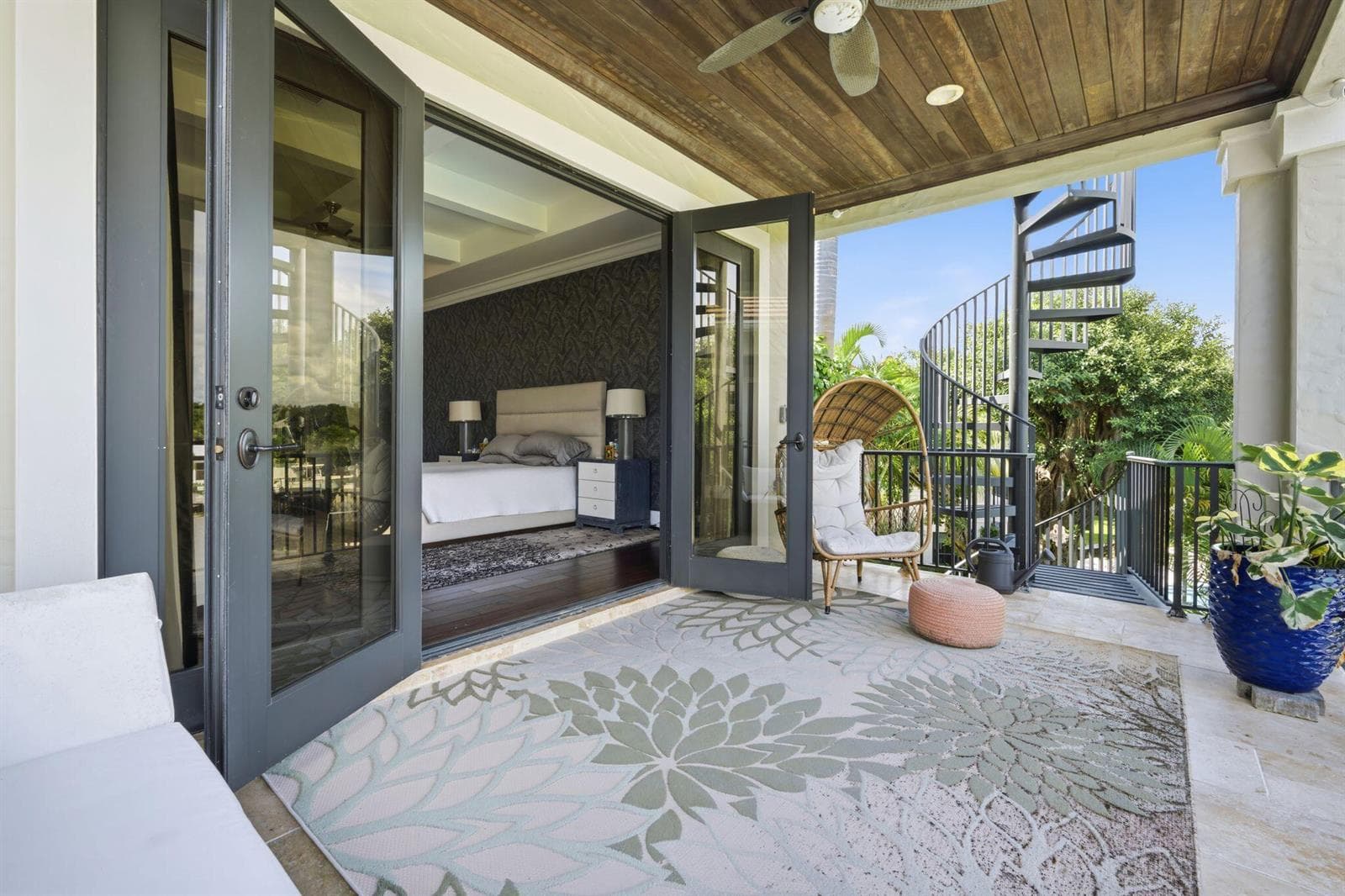 PRIMARY BEDROOM BALCONY