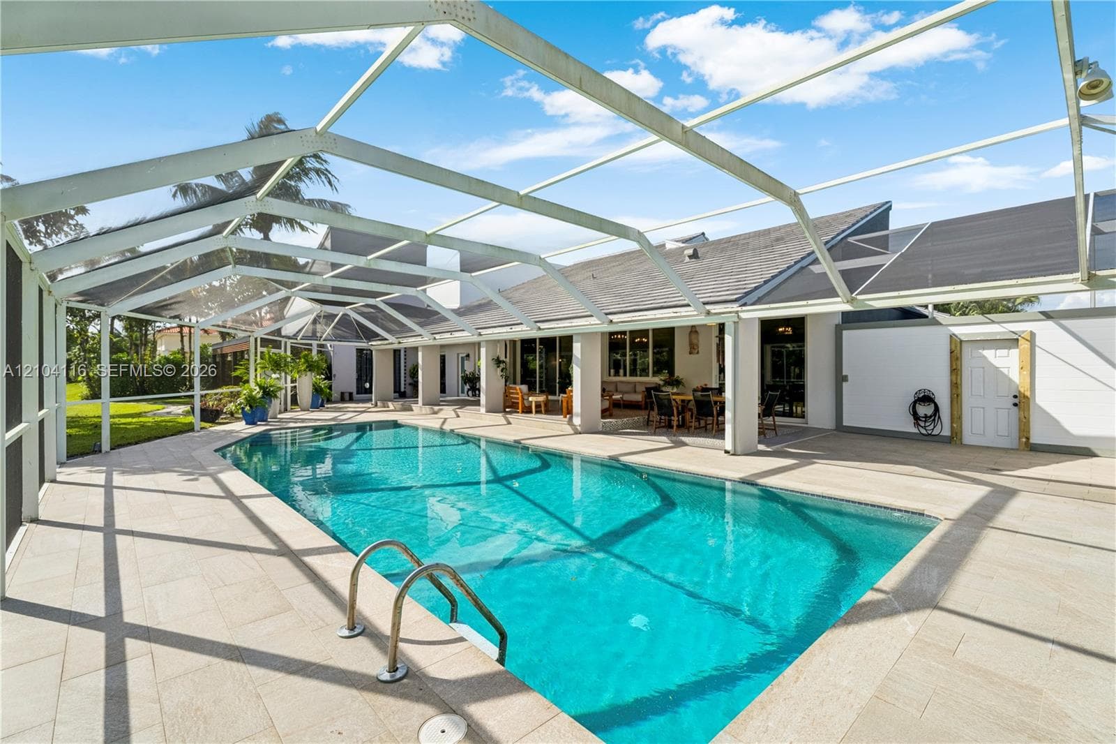 Fabulous salt water pool - heated.