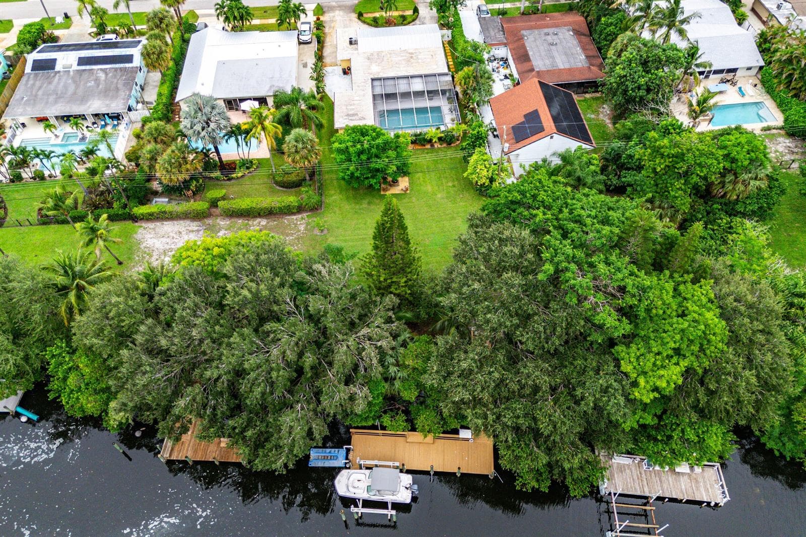Aerial of Dock