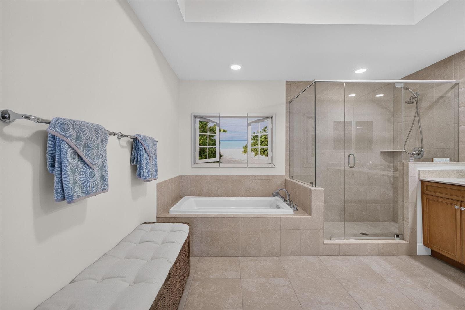 Large Primary Bathroom