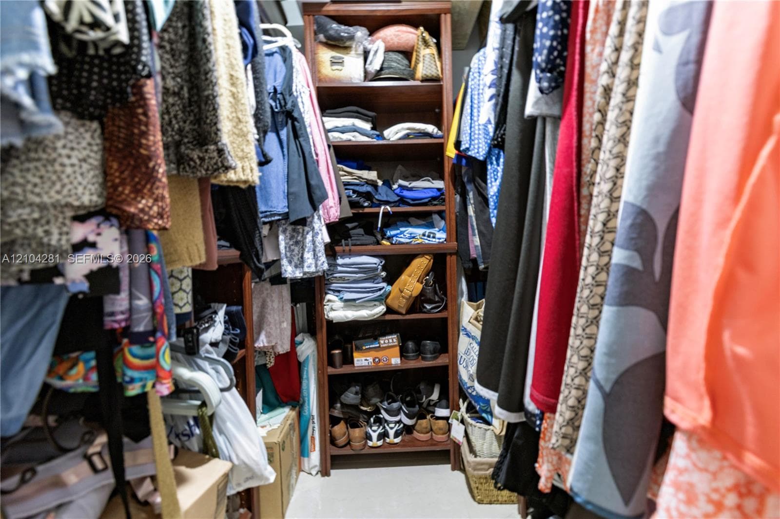 Master Walk-in Closet