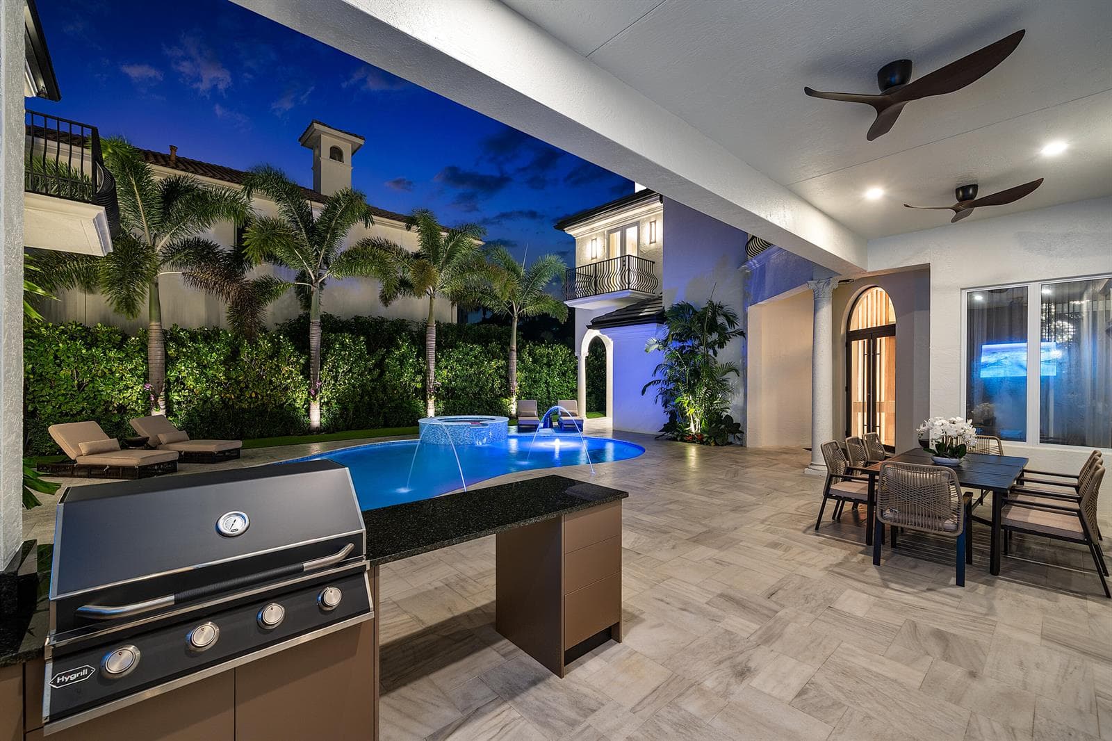 Summer Kitchen Sunset