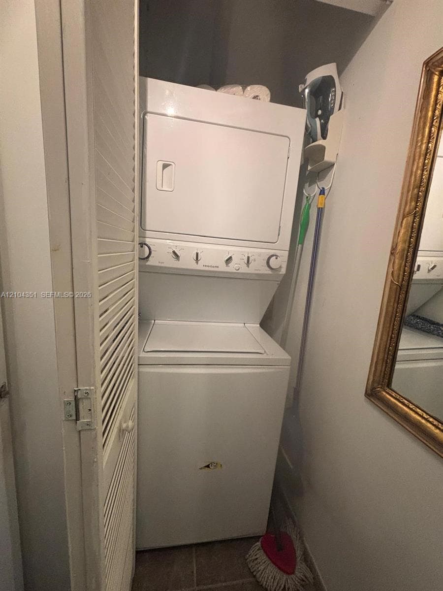 Laundry inside