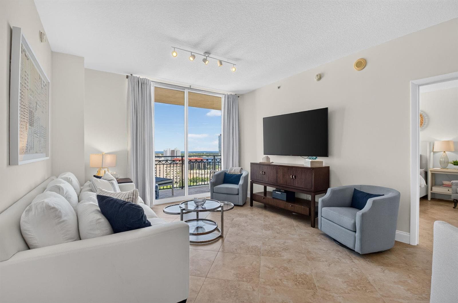 Fully Furnished Living Area