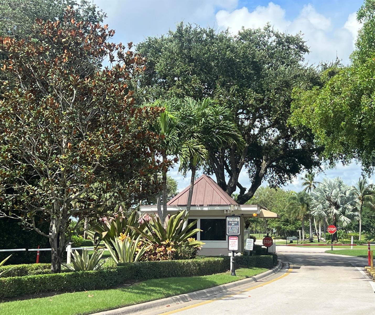 Entrance - Gated community