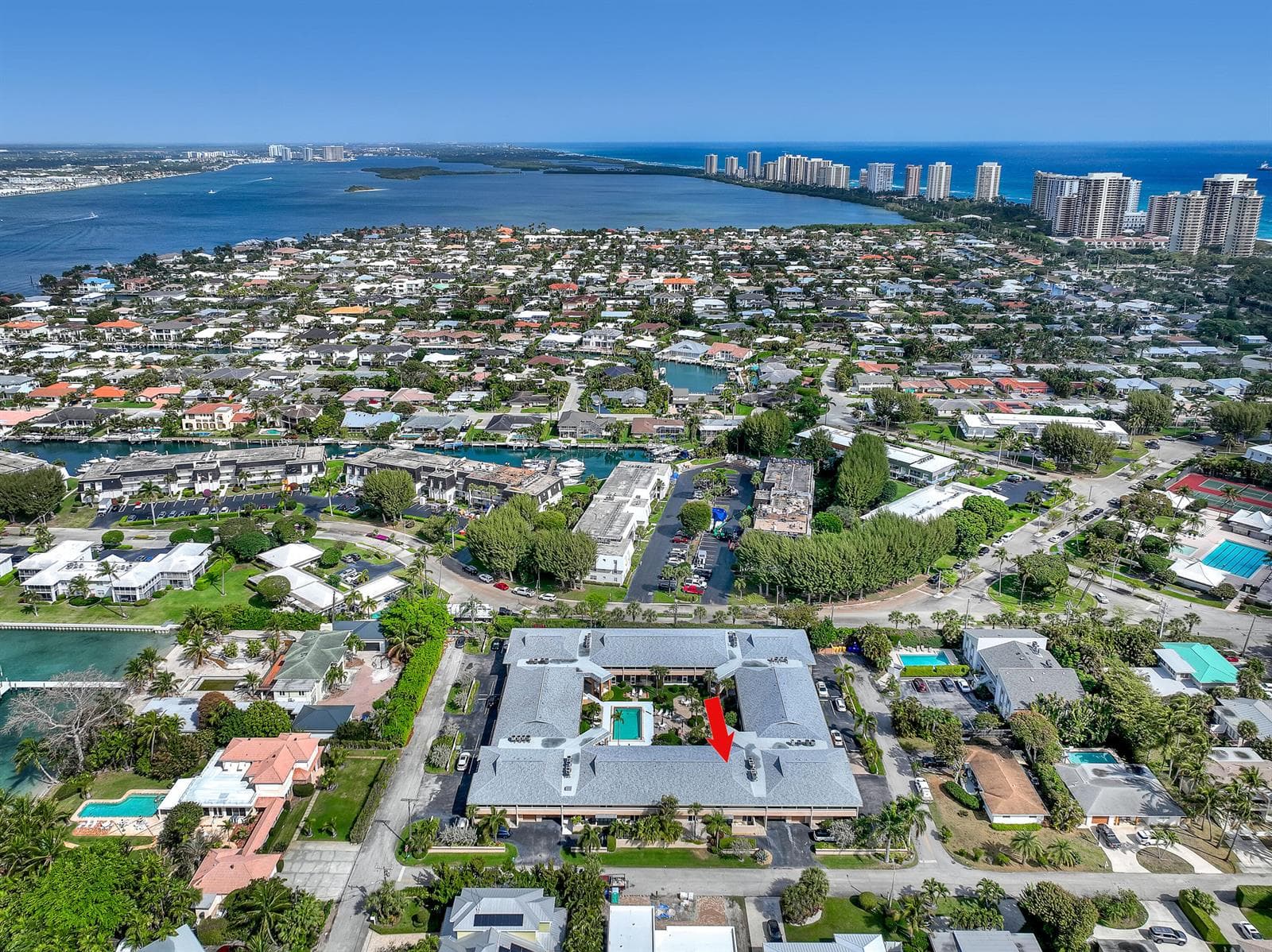 aerial view