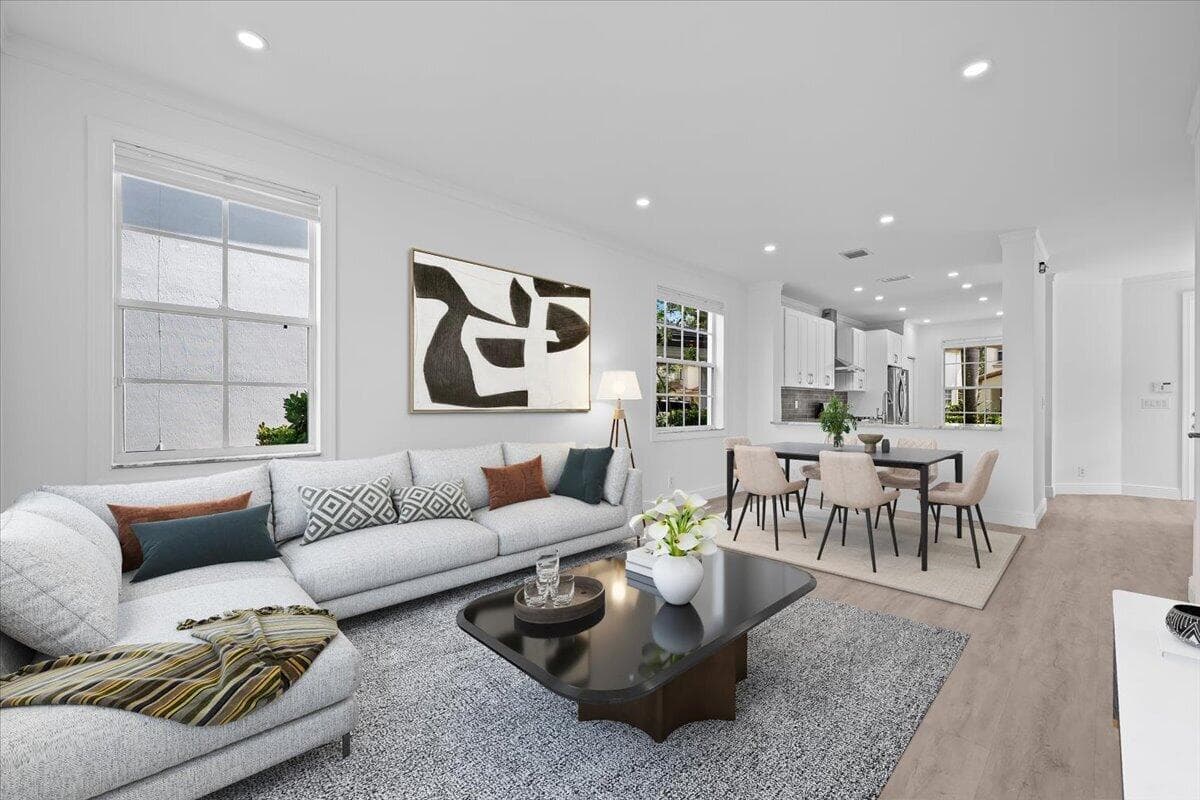 Great Room (Living / Dining Areas)