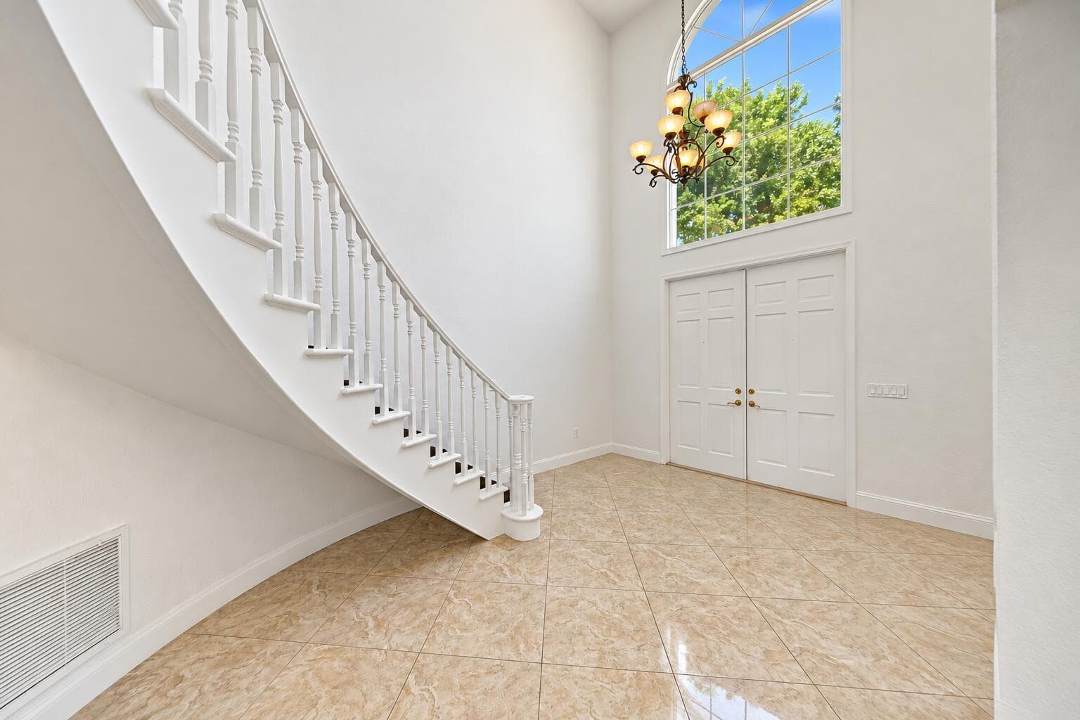 Welcoming foyer