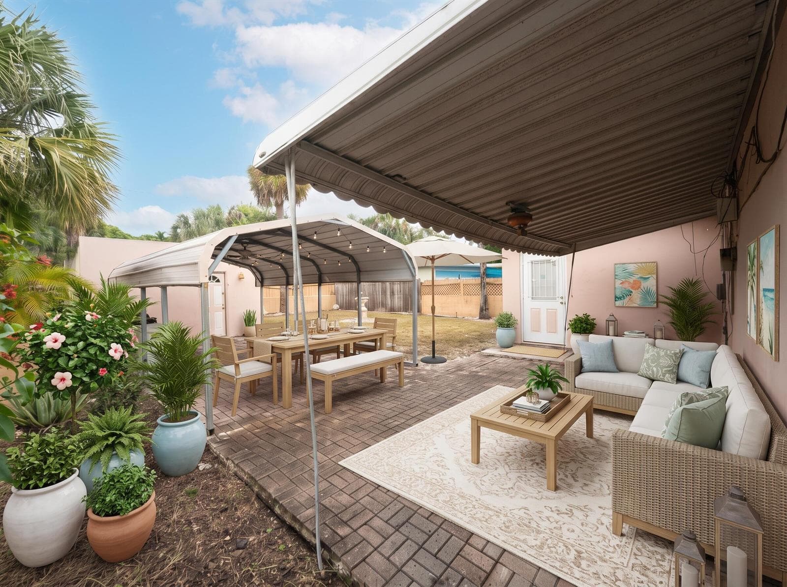 Backyard Patio