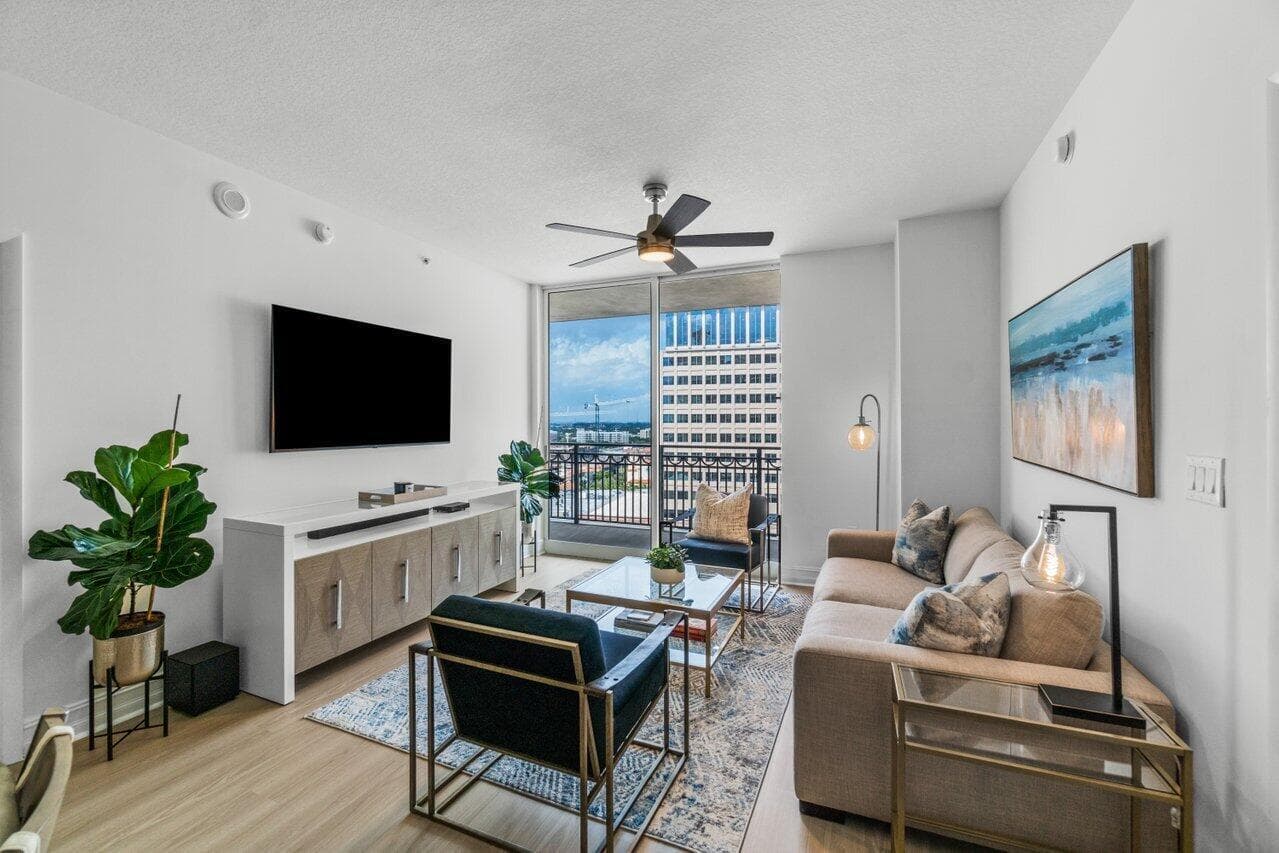 Fully Furnished Living Room
