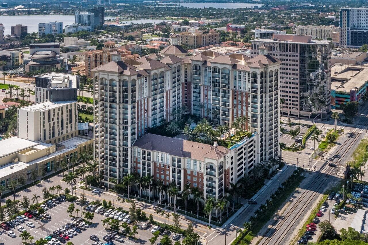 CityPlace South Tower aerial views