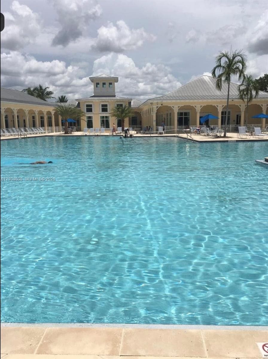 Resort style pool