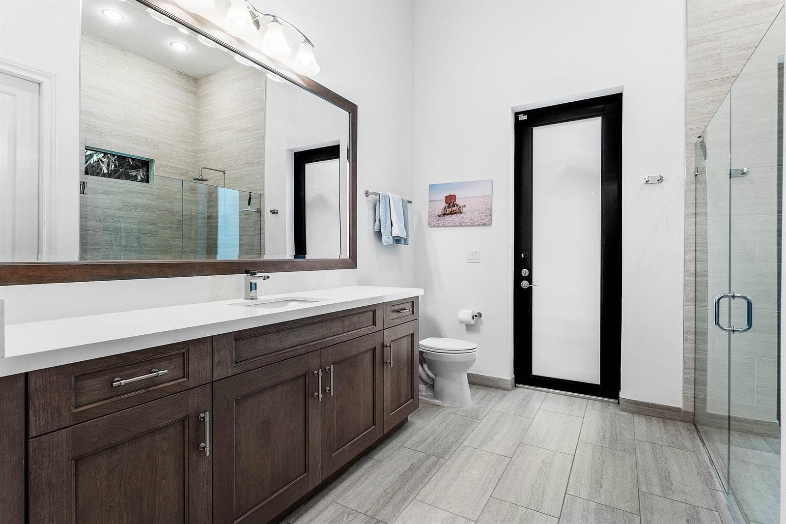 His Primary Bathroom